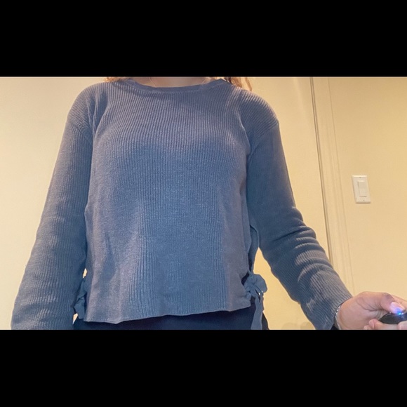 GARAGE SWEATER WITH OPENING - Picture 1 of 3